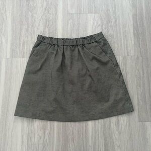 Madewell mini skirt herringbone weave size small